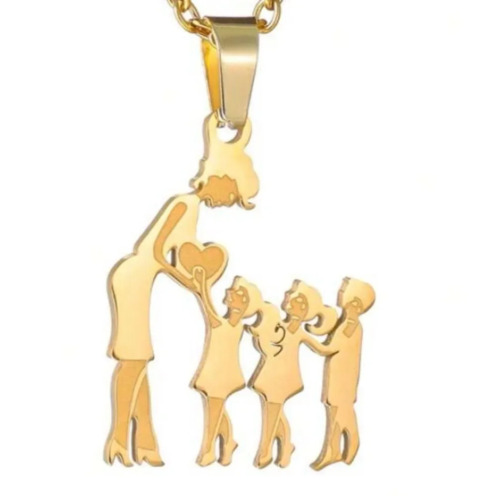 3for$20 Mother Son Daughter Pendant Necklace Women's adjustable Necklace